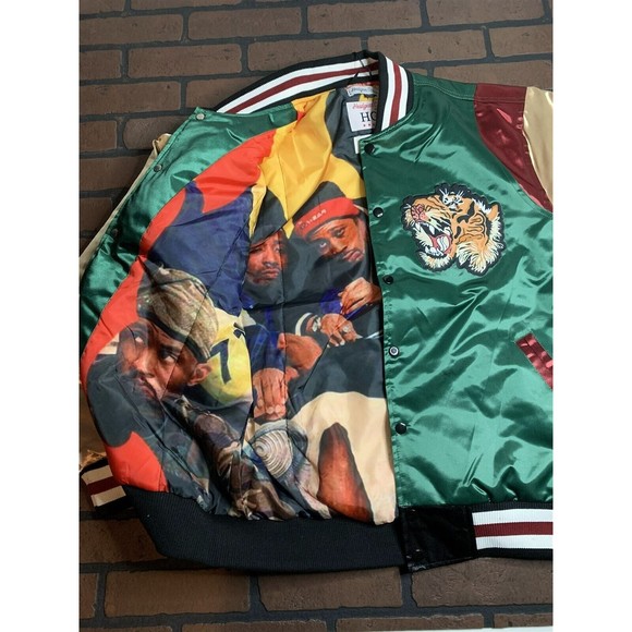 WU-TANG CLAN -Tiger Headgear Classics Streetwear Jacket~Never Worn~S M 3XL - Picture 5 of 9